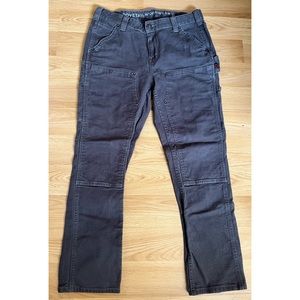 Dovetail Workwear Maven Slim Grey Canvas Pant 12/28